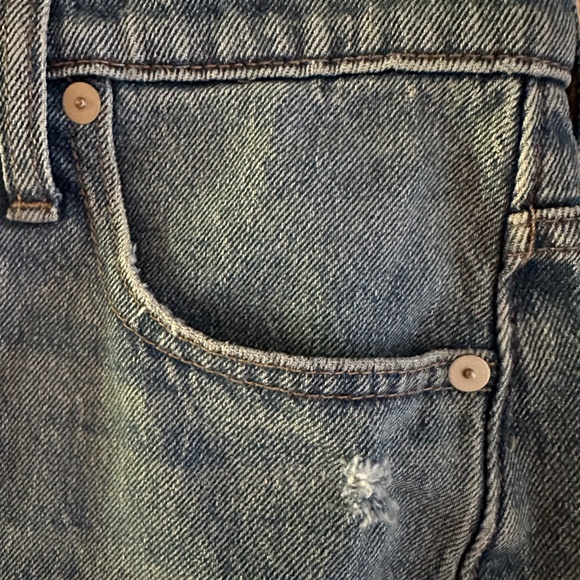 Madewell The Perfect Jean Short Size 25 Cut Offs - Picture 7 of 10